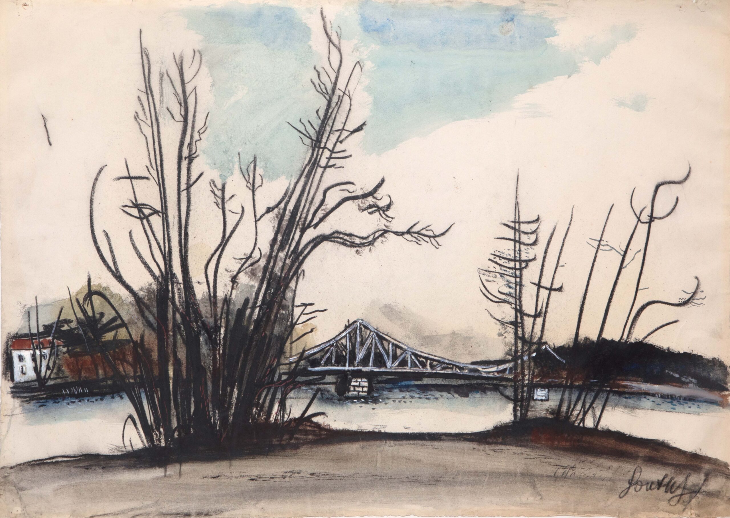 Hans Goetsch, Glienicker Brücke